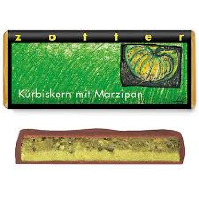 Zotter Bio tökmag-marcipán 70g